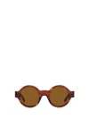 Giorgio Armani Ar903m Round Acetate Sunglasses In Multicolor