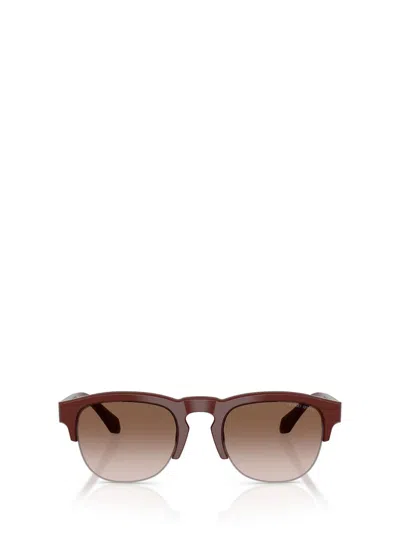 Giorgio Armani Sunglasses In Brown