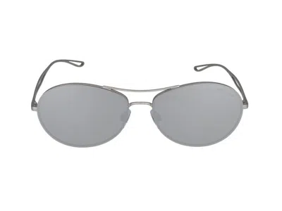 Giorgio Armani Sunglasses In Metallic