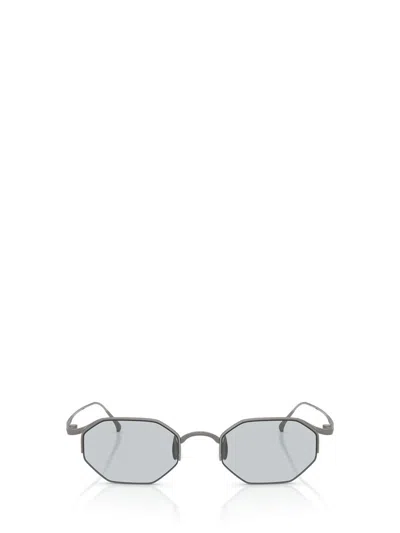 Giorgio Armani Sunglasses In Metallic