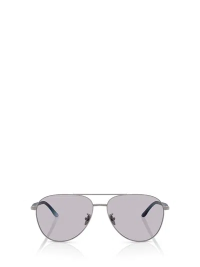 Giorgio Armani Sunglasses In Metallic