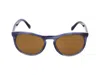 Giorgio Armani Sunglasses In Striated Blue