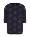 Giorgio Armani Sweatshirt In Blue