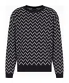 Giorgio Armani Sweater In Black