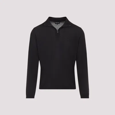 Giorgio Armani Sweater In Brown