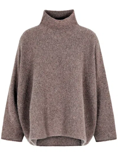Giorgio Armani Sweater In Brown