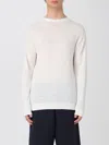 Giorgio Armani Ivory Linen And Cotton Sweater