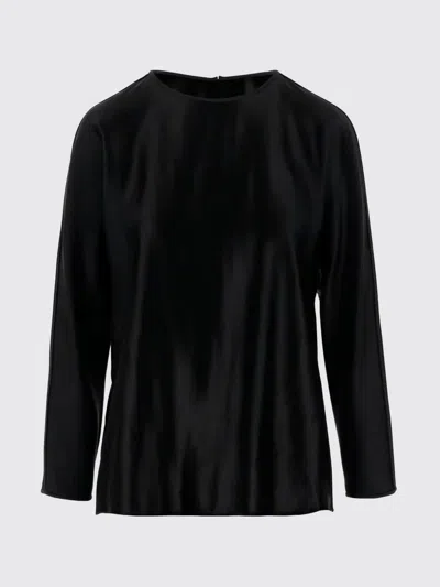 GIORGIO ARMANI TOP GIORGIO ARMANI WOMAN COLOR BLACK,H68668002