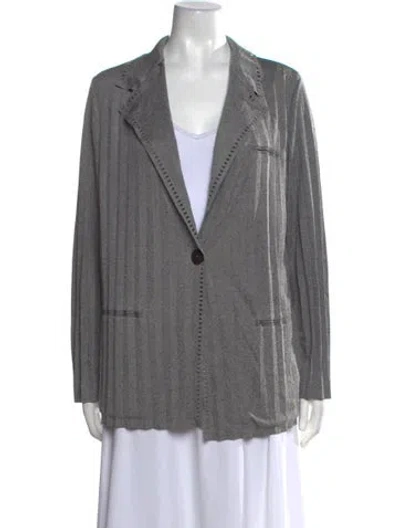 Pre-owned Giorgio Armani Sweater In Gray