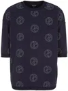 Giorgio Armani Sweatshirt In Pink & Purple