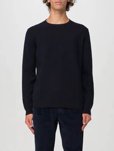 Giorgio Armani Sweatshirt  Men Color Blue In Blau