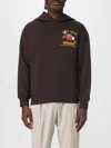 Giorgio Armani Sweatshirt  Men Color Multicolor In Brown