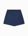 Giorgio Armani Swim Trunks In Blue