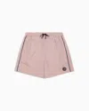 Giorgio Armani Swim Trunks In Pink