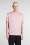 Giorgio Armani T-shirt In Rose-pink Cotton