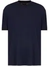 Giorgio Armani T-shirt In Blue