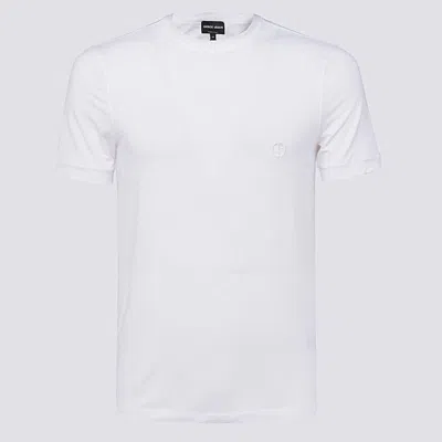 Giorgio Armani T-shirt E Polo Bianco In White