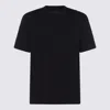Giorgio Armani Navy Blue Viscose Blend T-shirt