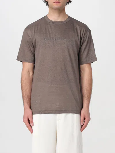 Giorgio Armani T-shirt  Men Color Dove Grey