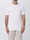 Giorgio Armani White Embroidered T-shirt In White