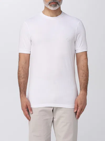 GIORGIO ARMANI T-SHIRT GIORGIO ARMANI MEN COLOR WHITE,382019001