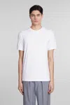 Giorgio Armani White Viscose T-shirt In White