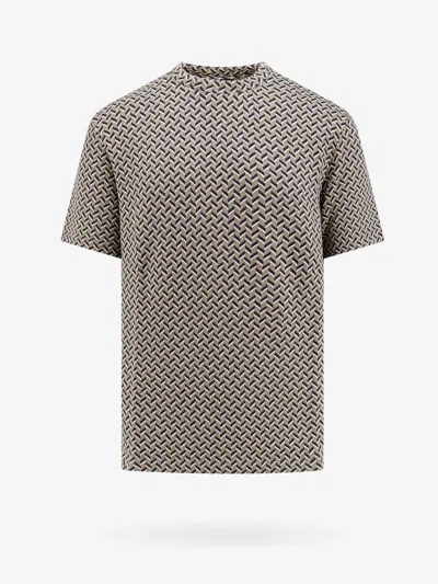 Giorgio Armani Jersey T-shirt In Multicolor