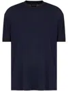 Giorgio Armani T-shirt In Sample Blue