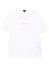 Giorgio Armani Logo-print T-shirt In White