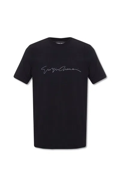 GIORGIO ARMANI GIORGIO ARMANI T-SHIRT WITH LOGO