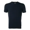 Giorgio Armani Official Store T-shirt En Interlock De Coton Avec Broderie Logo