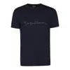 Giorgio Armani Crew-neck Short Sleeve T-shirt With Front Print
