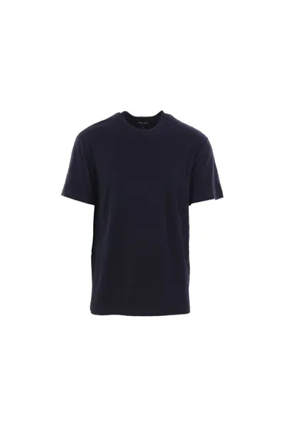 Giorgio Armani T-shirts And Polos In Black