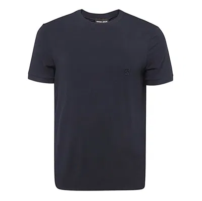 Giorgio Armani T-shirt  In Blue