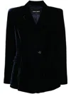 Giorgio Armani Single-breasted Velvet Blazer