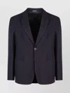 Giorgio Armani Tailored Jacket With Notched Lapel And Back Slit