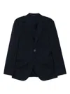 Giorgio Armani Tailored Notch Lapel Cashmere Blazer In Black