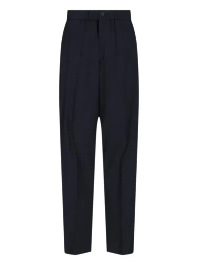 GIORGIO ARMANI TAILORED PANTS - NAVY