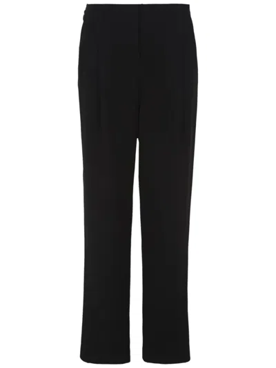 GIORGIO ARMANI TAILORED STRAIGHT-LEG TROUSERS