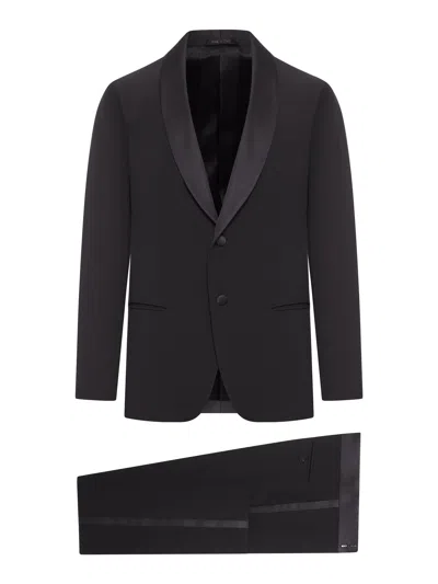Giorgio Armani Tailored Suit In Black