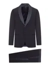 Giorgio Armani Tailored Suit In Blue