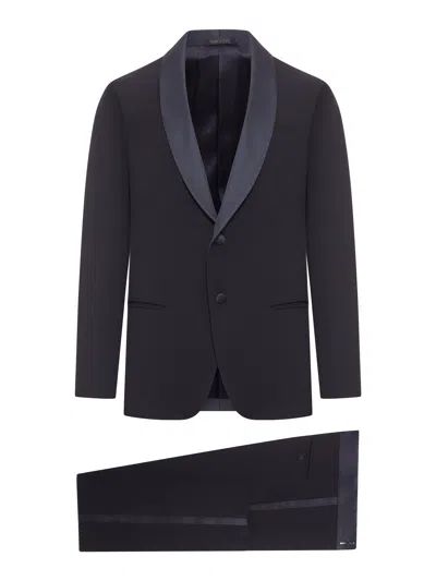 Giorgio Armani Tailored Suit In Blue