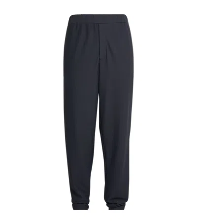 Giorgio Armani Tailored Trousers In Blue