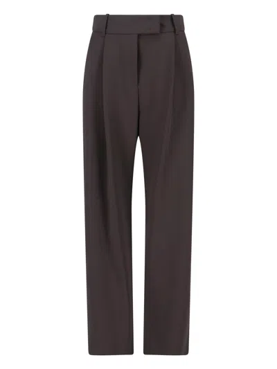 GIORGIO ARMANI TAILORED VIRGIN WOOL TROUSERS