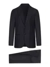 Giorgio Armani Tailored Wool And Cashmere Suit In Azul