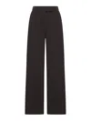 Giorgio Armani Tailored Wool Trousers In Black