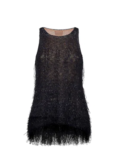 Giorgio Armani Tank Top In Black