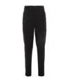 Giorgio Armani Tapered Trousers In Black