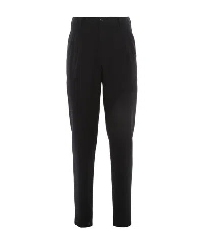 Giorgio Armani Tapered Trousers In Black