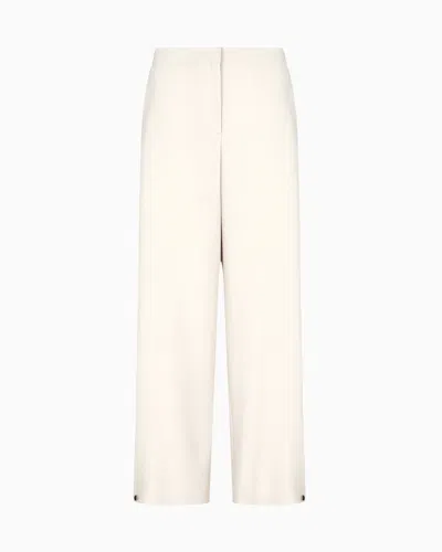 Giorgio Armani Technical-cady Straight Trousers